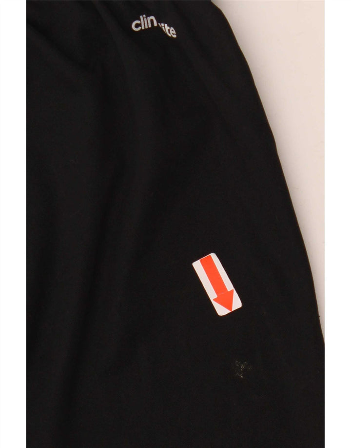 Adidas Pantaloncini sportivi Climalite da uomo piccoli in poliestere nero