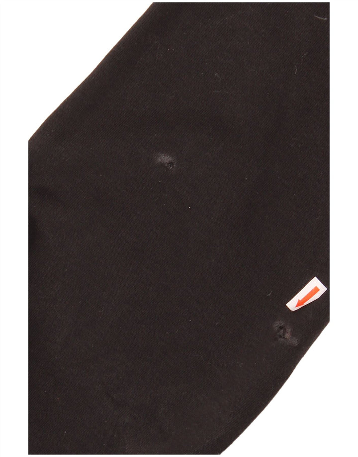 Felpa grafica ADIDAS per ragazzi 15-16 anni in cotone nero