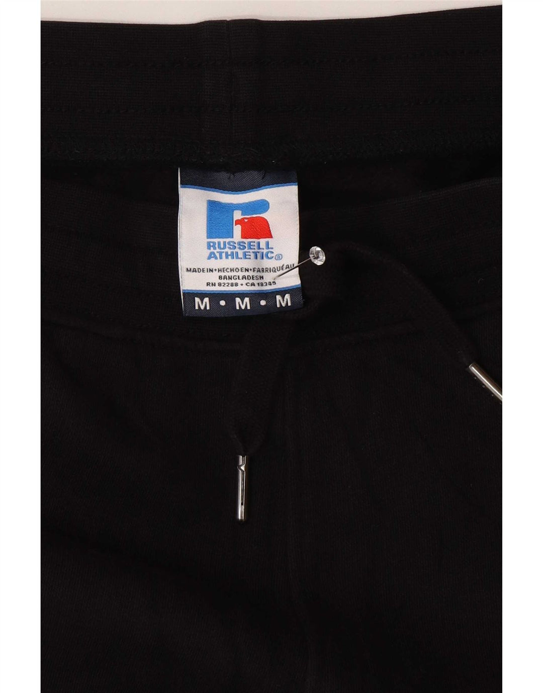 Pantaloni da tuta da uomo Russell Athletic Joggers medio cotone nero