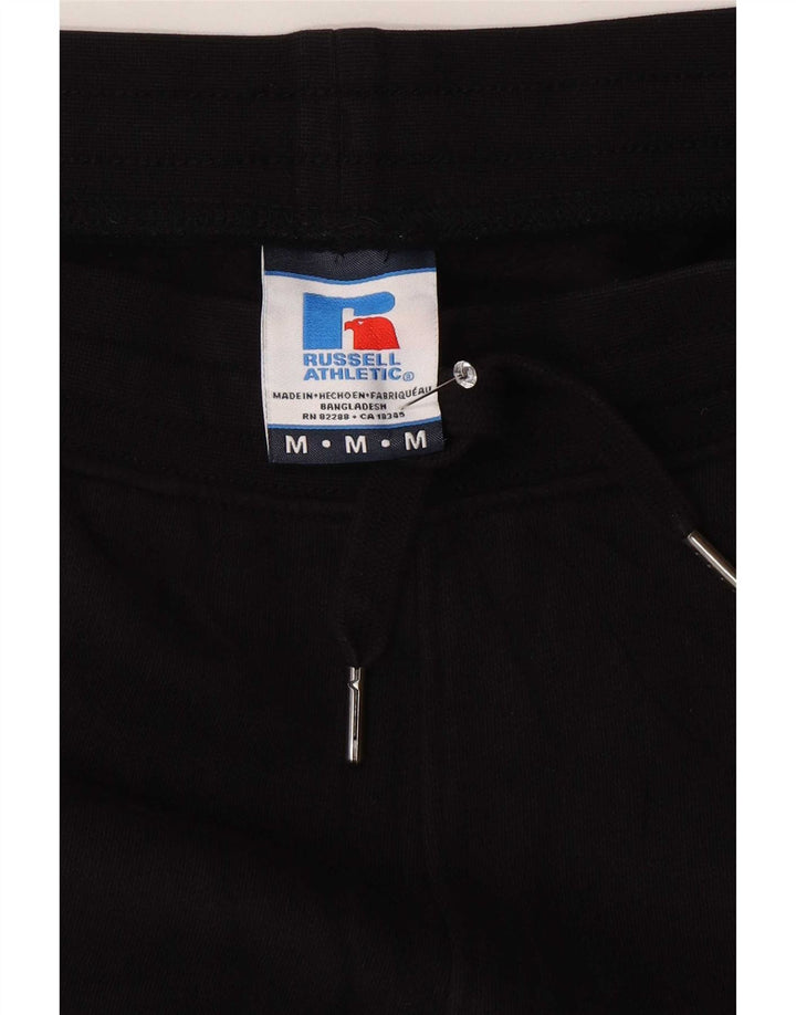 Pantaloni da tuta da uomo Russell Athletic Joggers medio cotone nero