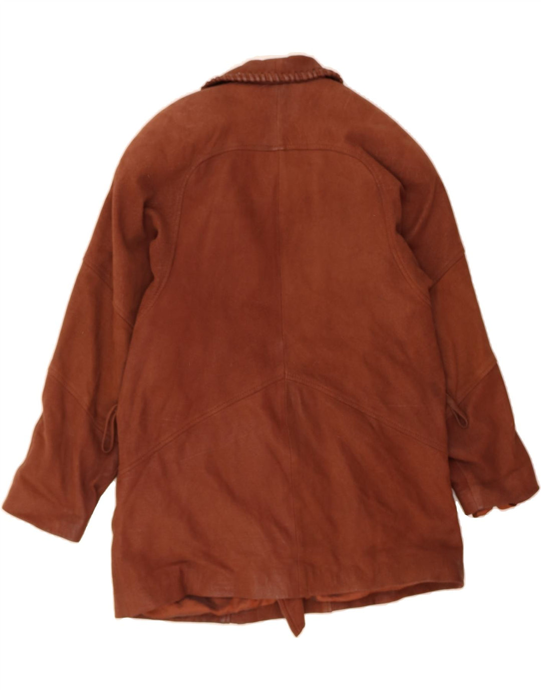 CABRINI Womens Leather Jacket EU 38 Medium Brown Leather Vintage Cabrini and Second-Hand Cabrini from Messina Hembry 