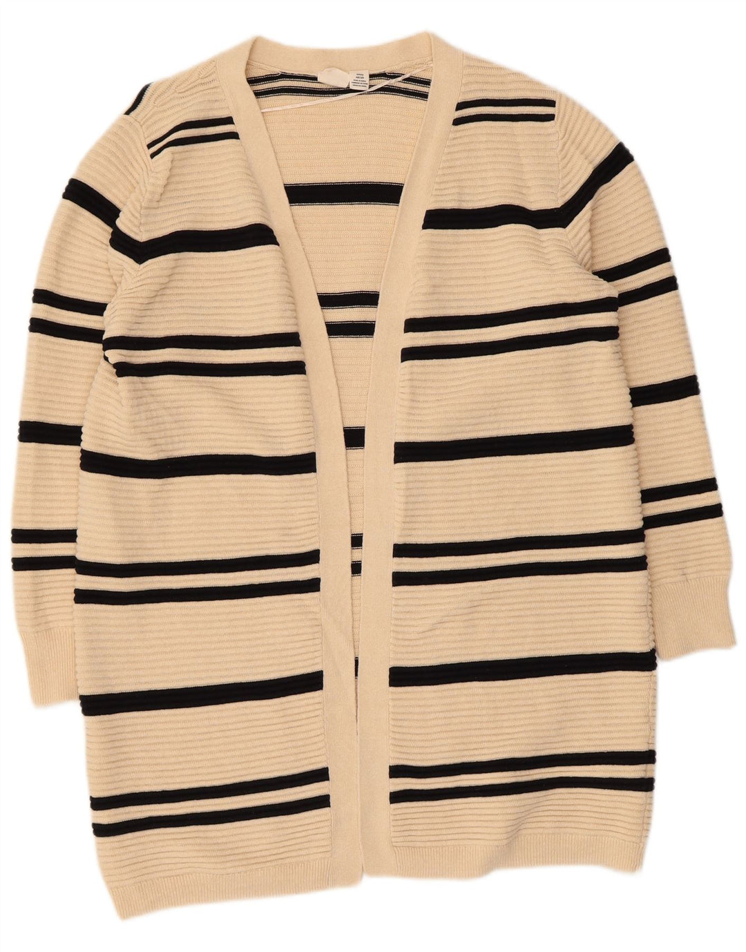 Maglione cardigan lungo oversize da donna ROXY UK 10 piccolo bianco sporco