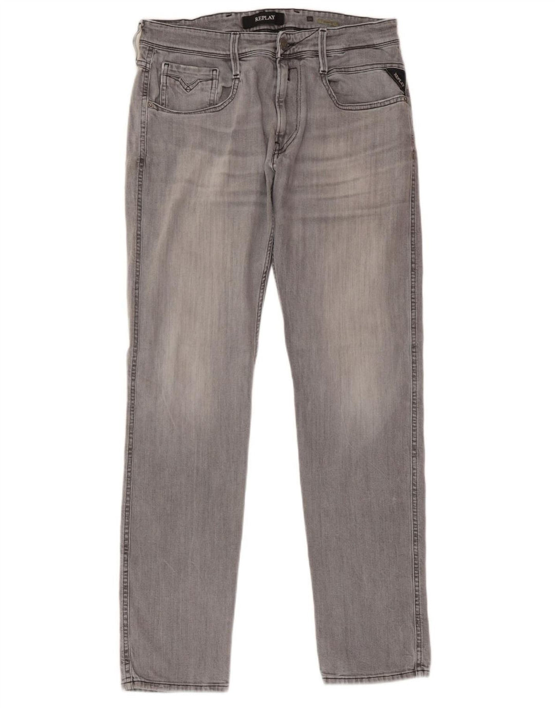 REPLAY Jeans slim da uomo Anbass W34 L31 Grigi