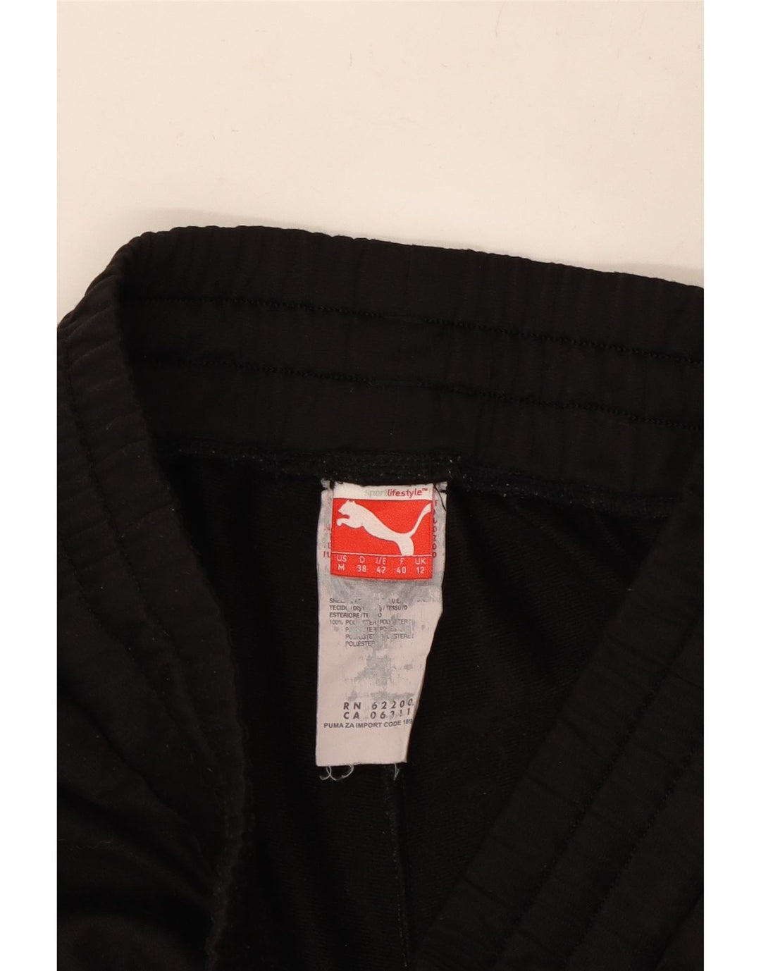 Pantaloni da tuta da donna PUMA Joggers UK 12 Medium Nero Poliestere