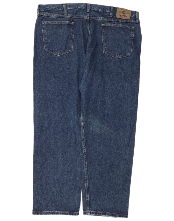 Jeans dritti da uomo Wrangler W42 L30 cotone blu