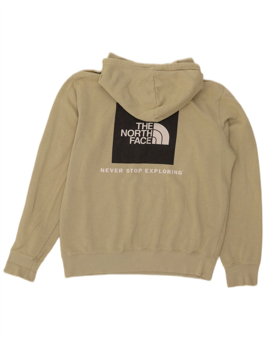 Felpa con cappuccio da uomo The North Face in cotone verde medio