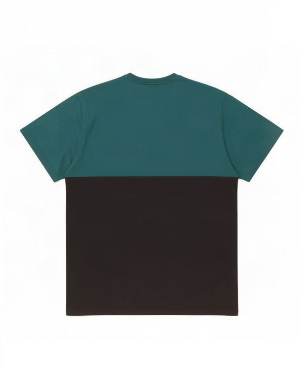 T-shirt da uomo Vans Classic Fit XL in cotone color block nero