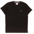 T-shirt da uomo Tommy Hilfiger Top in cotone nero medio