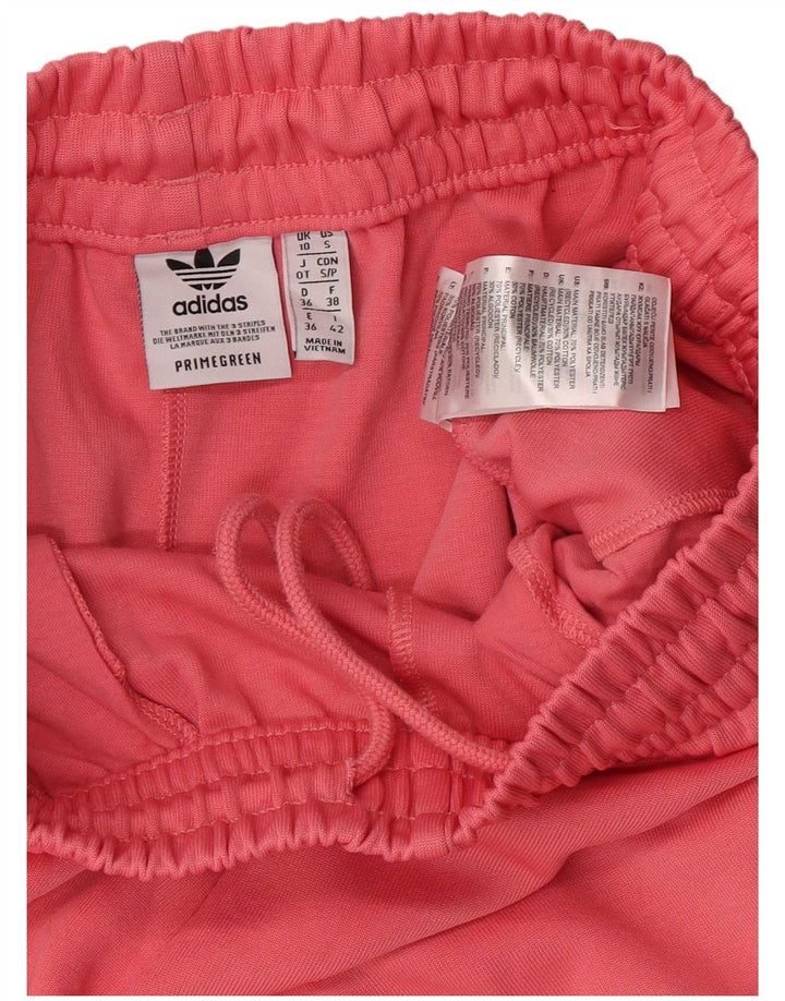 Pantaloni da tuta da donna Adidas Joggers UK 10 Small Rosa Poliestere
