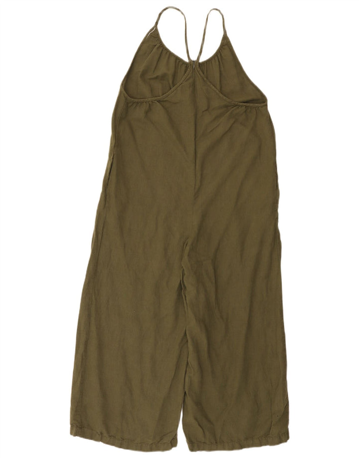 Tuta senza maniche da donna Zara UK 10 piccola kaki
