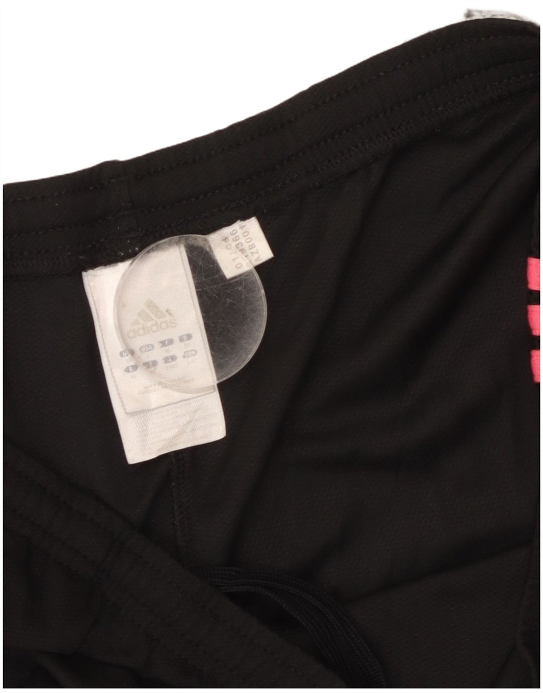 Pantaloncini sportivi ADIDAS da donna UK 18 XL poliestere nero
