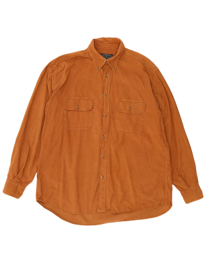 Camicia da uomo in velluto a coste Belfe & Belfe XL Beige