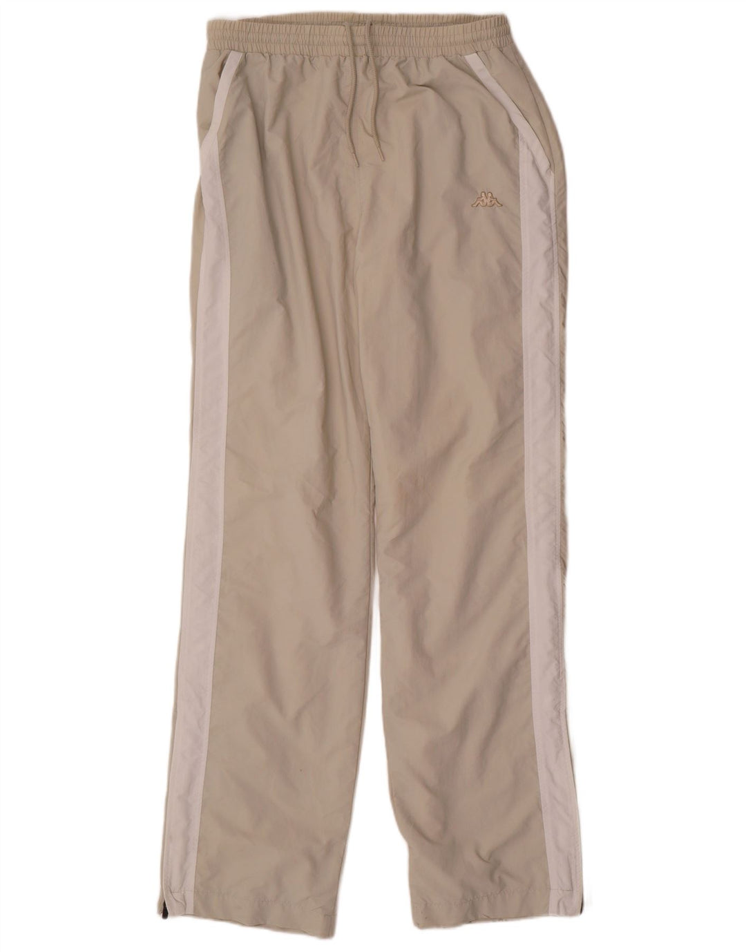 Pantaloni da tuta da uomo Kappa Beige medio Colourblock in poliammide