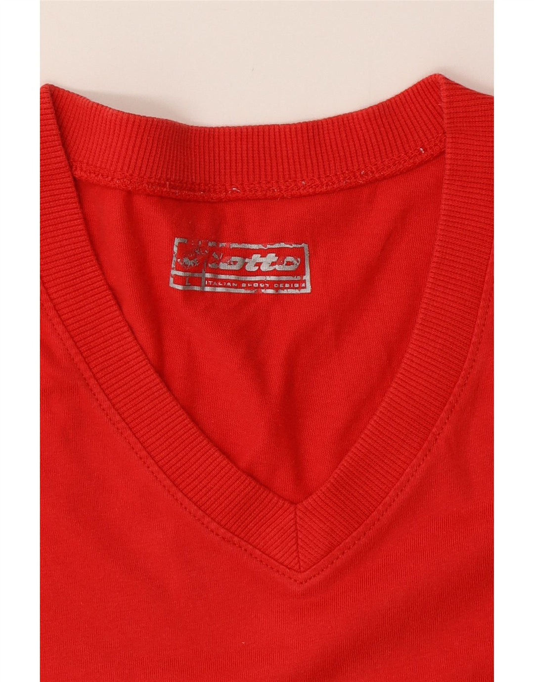 T-shirt da uomo LOTTO Top grande rossa