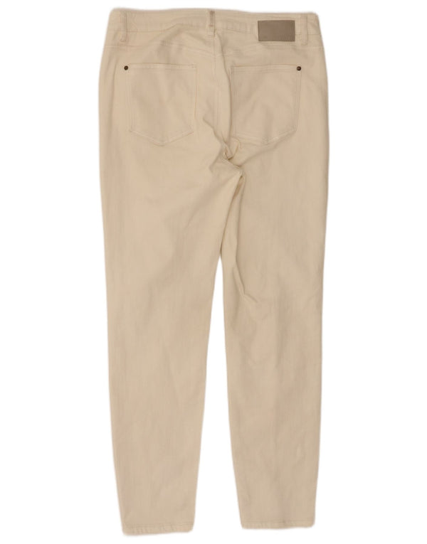 Desigual Pantaloni skinny casual a vita alta da donna EU 44 XL W32 L27 Bianco