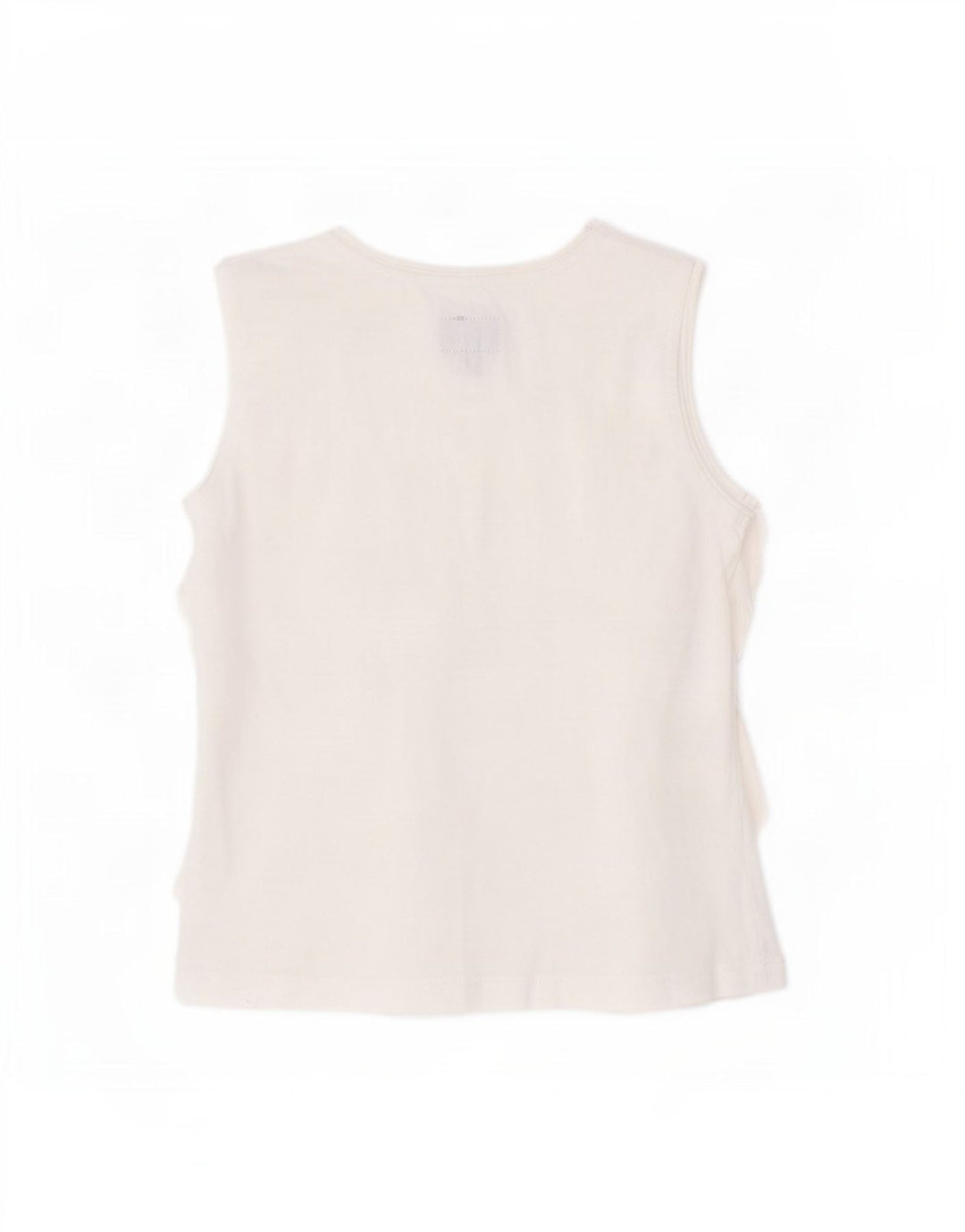 Camicetta senza maniche per bambina Woolrich Top 3-4 anni in cotone bianco