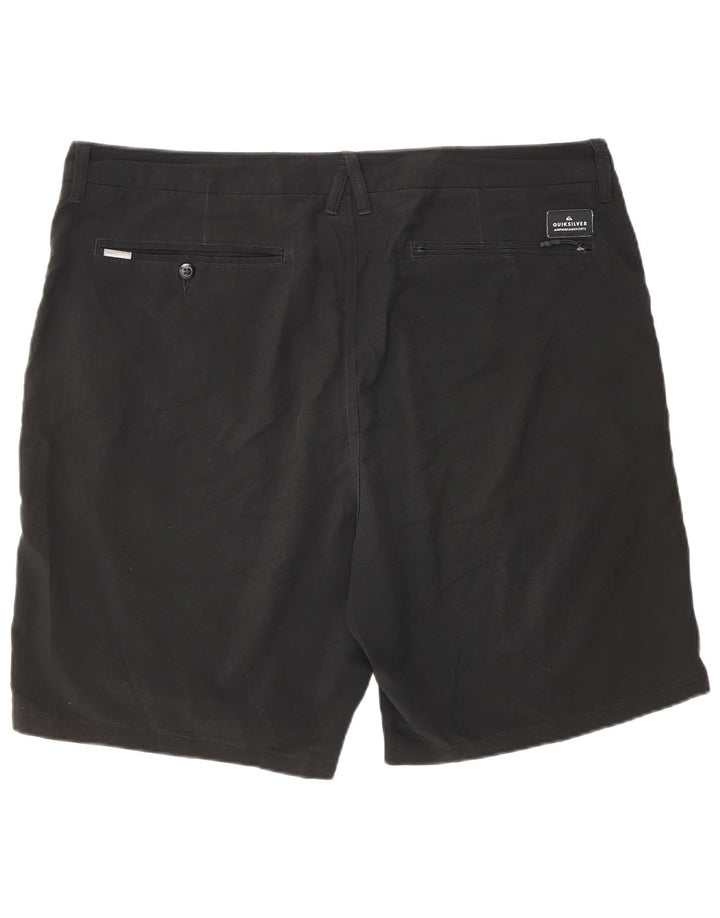 Pantaloncini chino da uomo Quiksilver W38 XL poliestere nero