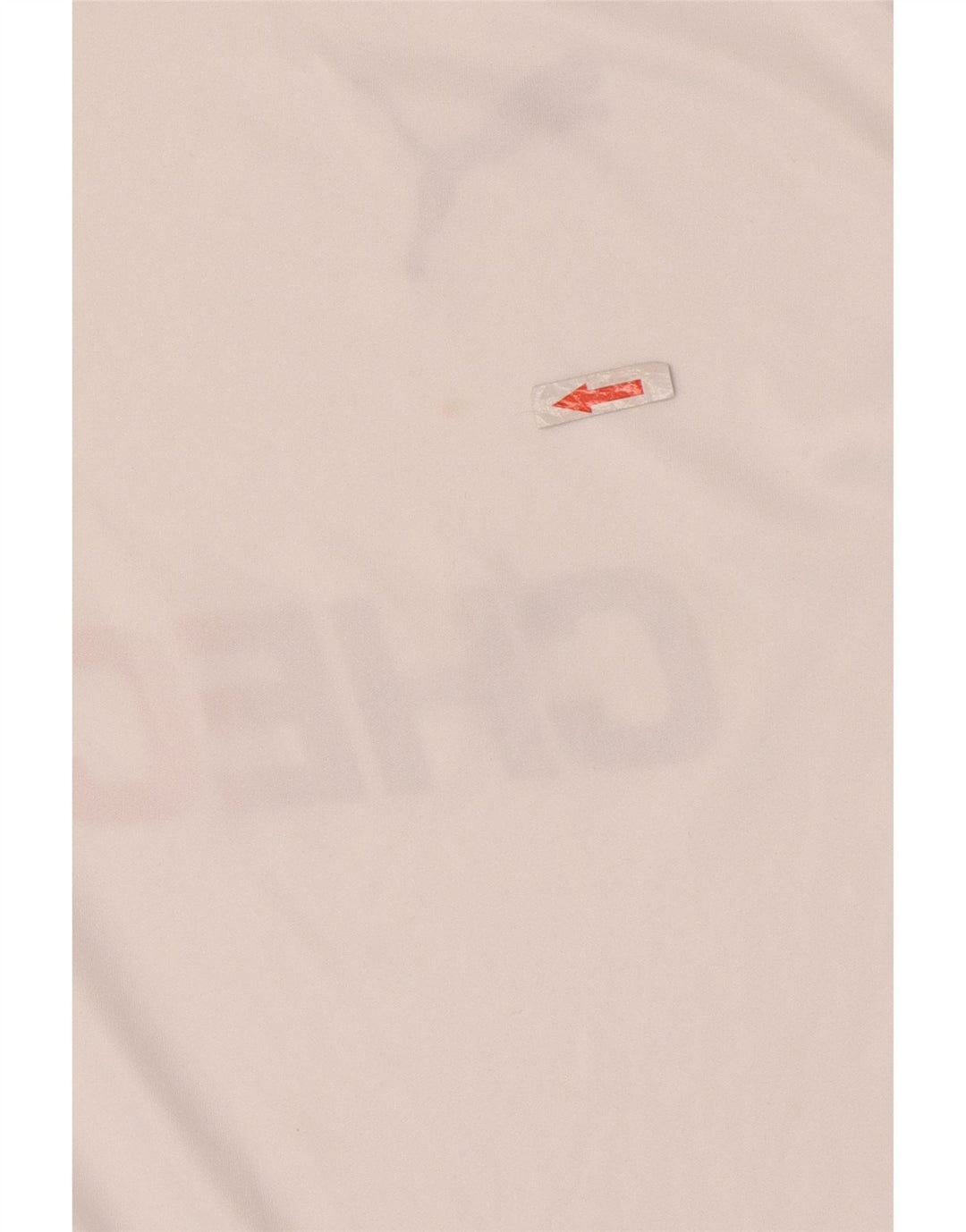 T-shirt grafica da uomo Puma Deutshland Top Small in poliestere color block bianco