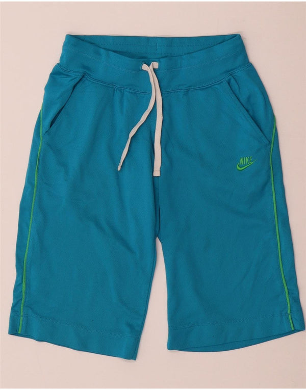 Pantaloncini sportivi Nike da ragazzo 13-14 anni Large Blu in poliestere