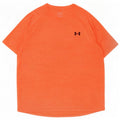 T-shirt da uomo Under Armour Top in poliestere mélange arancione medio