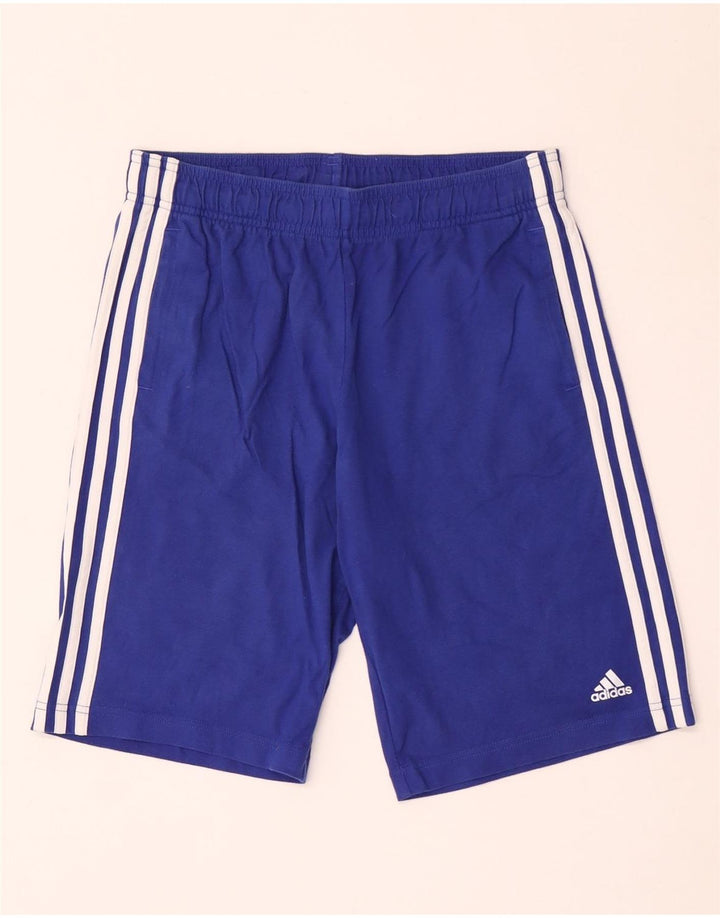 Pantaloncini sportivi Adidas da ragazzo 15-16 anni Blu