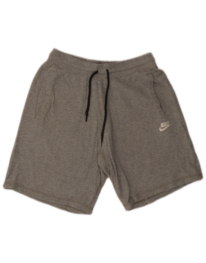 Pantaloncini sportivi Nike da uomo piccoli in cotone grigio