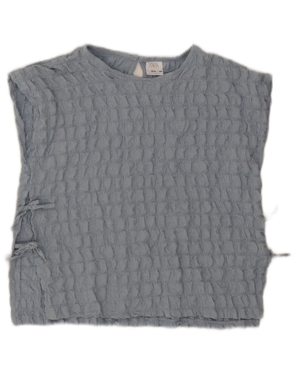 Top senza maniche per bambina Zara 13-14 anni Blu
