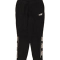 PUMA Mens Graphic Tracksuit Trousers Joggers Medium  Black Cotton Vintage Puma and Second-Hand Puma from Messina Hembry 