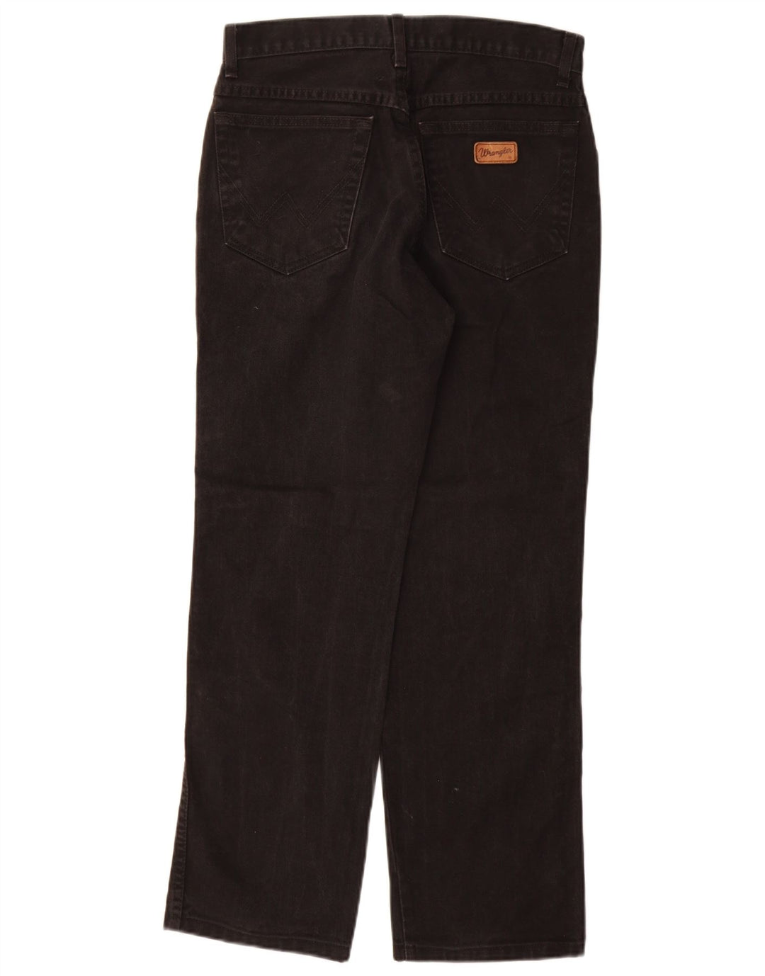 Jeans dritti da uomo Wrangler Texas W32 L30 cotone nero