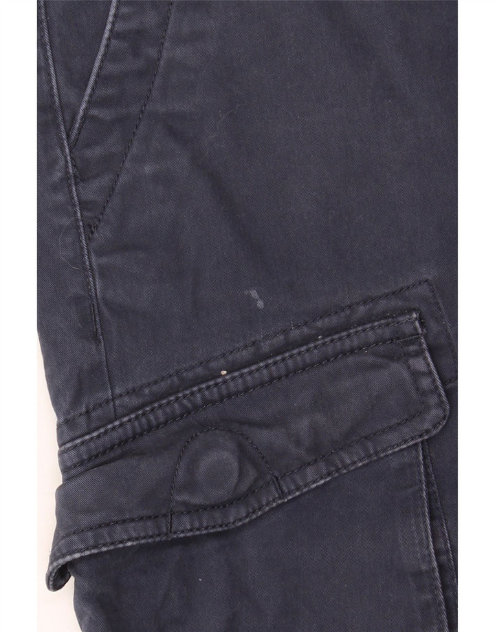 Pantaloncini cargo da uomo Timberland W30 medio cotone blu navy