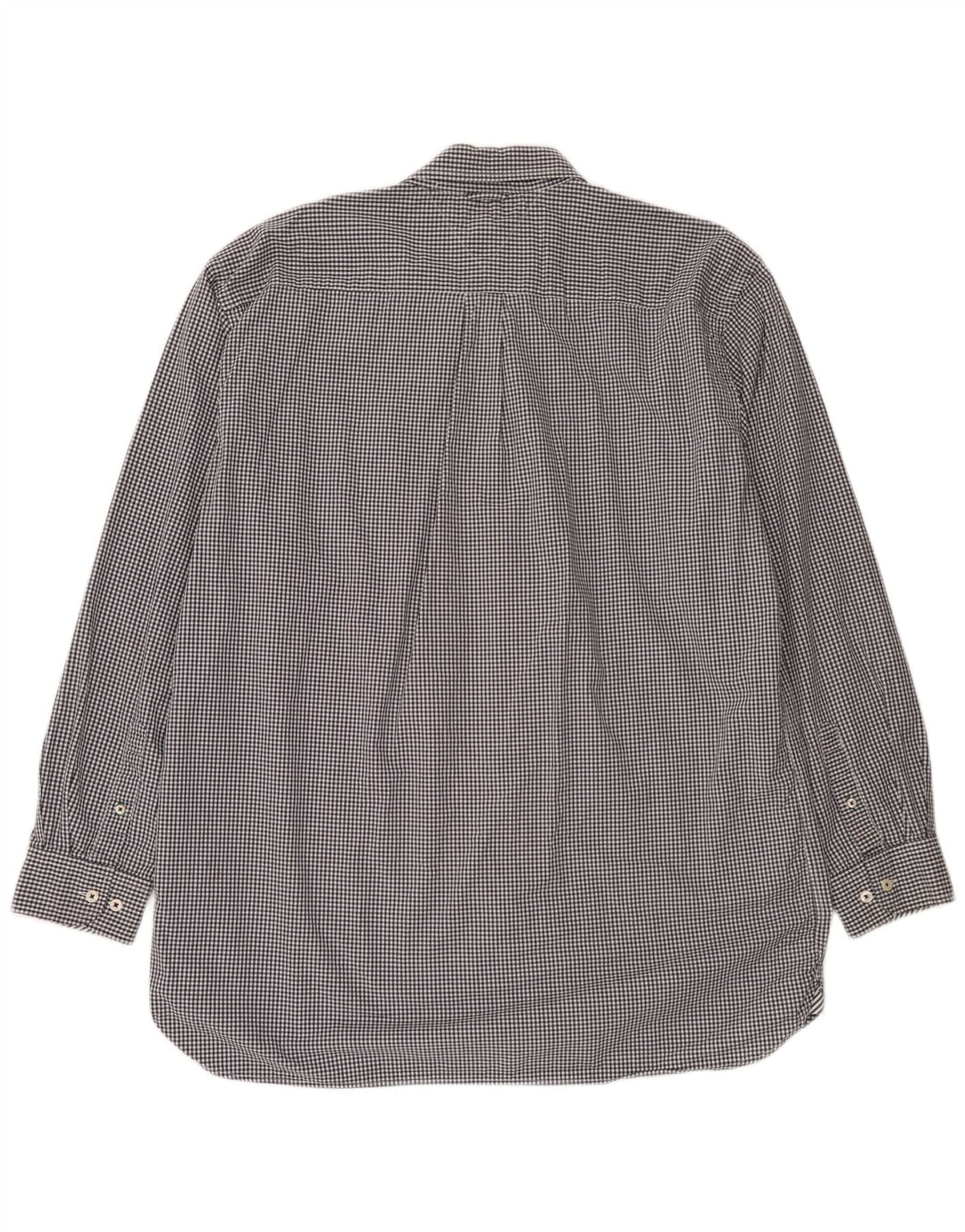 Camicia da uomo Tommy Hilfiger 2XL cotone a quadri neri