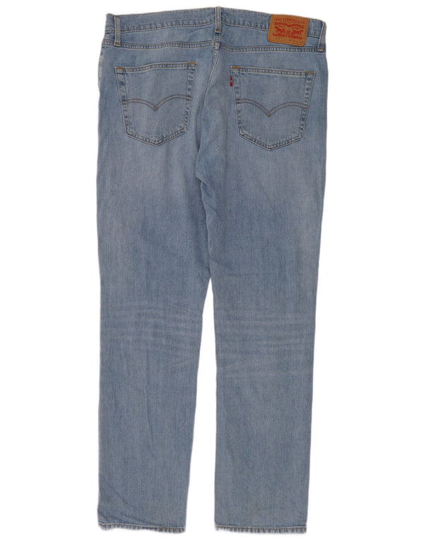 Levi's Uomo 511 Slim Jeans W36 L32 Cotone Blu