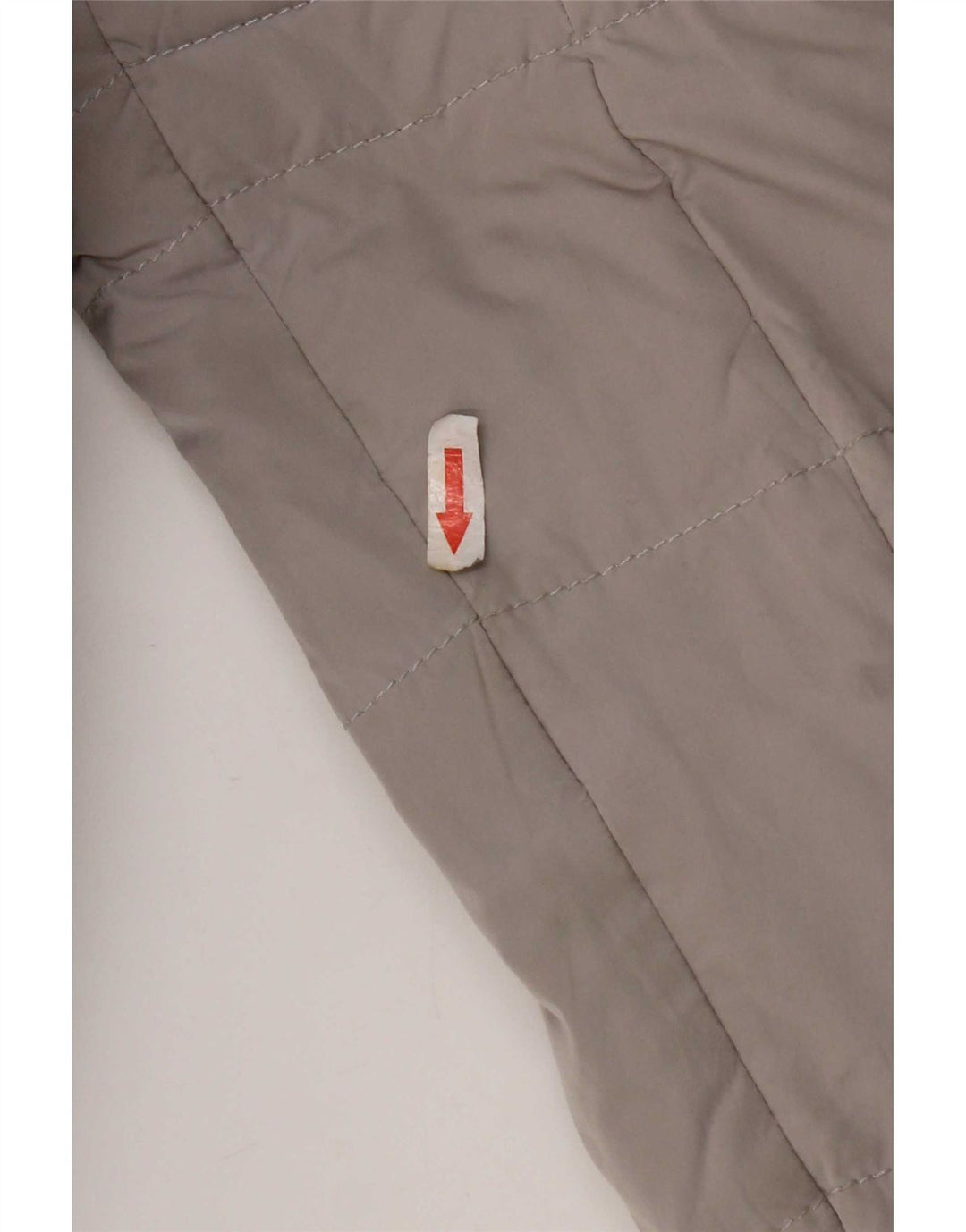 Giacca imbottita con cappuccio da donna Napapijri UK 10 Small Grigio Poliestere