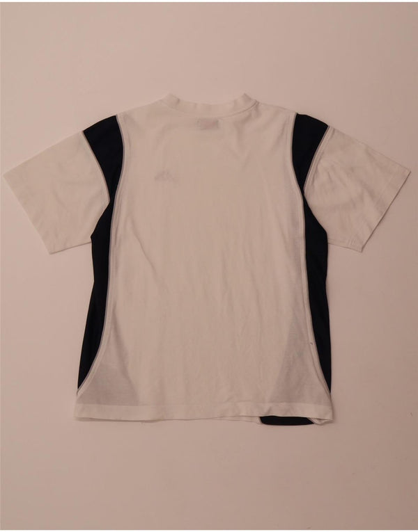 T-shirt da uomo KAPPA Top Small White Colourblock Cotton Sports
