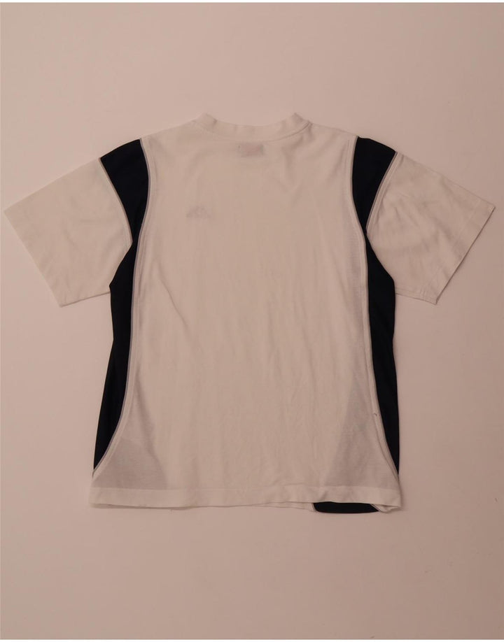 T-shirt da uomo KAPPA Top Small White Colourblock Cotton Sports