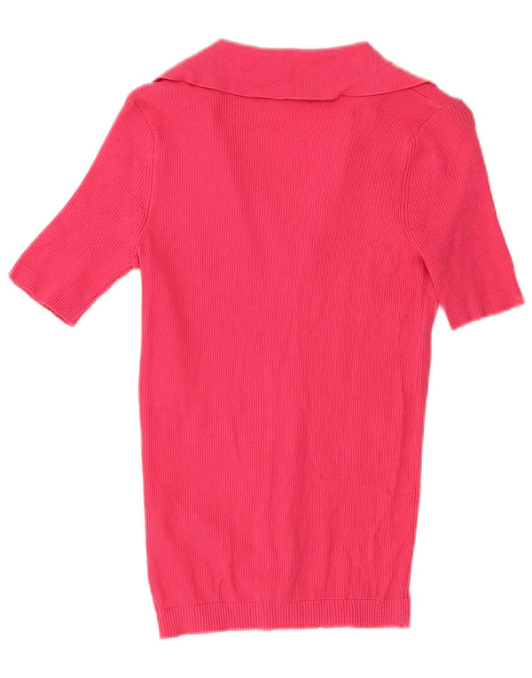 Polo da donna Marks & Spencer UK 6 XS cotone rosa