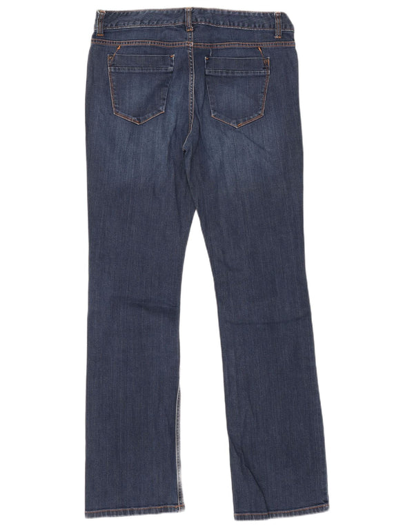 MOSSIMO Jeans Bootcut Curvy da donna US 12 Large W32 L32 Cotone blu