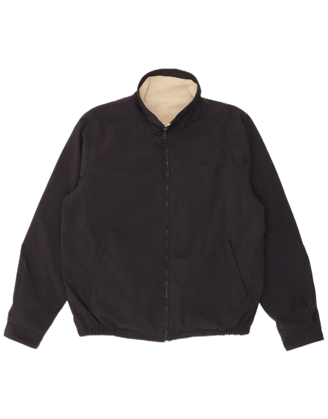 Giubbotto bomber da uomo Kappa UK 40 grande nylon nero