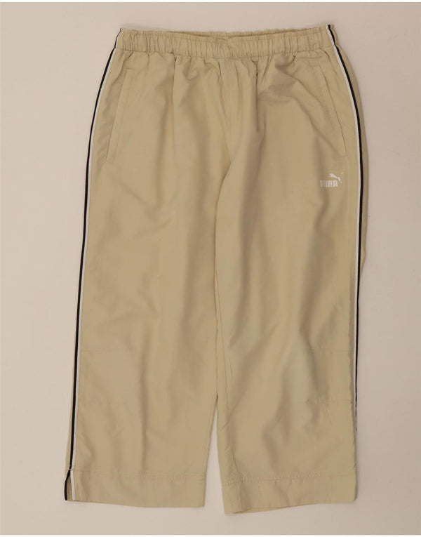Pantaloni della tuta Puma Capri da donna UK 14 Large Beige
