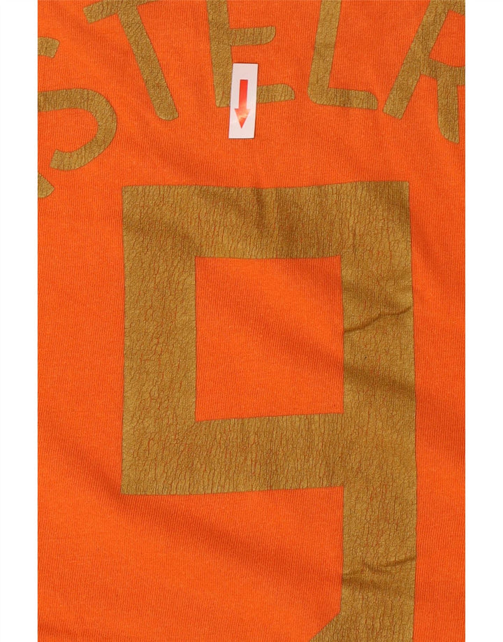 T-shirt grafica da uomo Nike Top UK 39/41 arancione medio