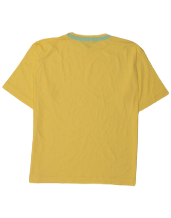Maglietta da uomo Best Company Top XL in cotone giallo
