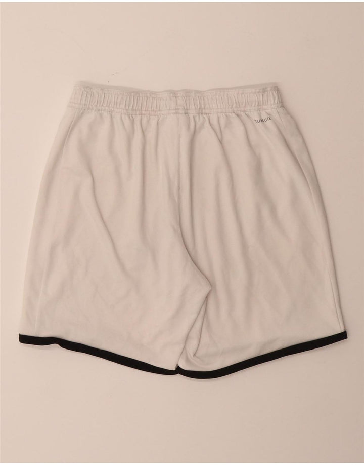CHAMPION Mens Climalite Sport Shorts Large White Polyester