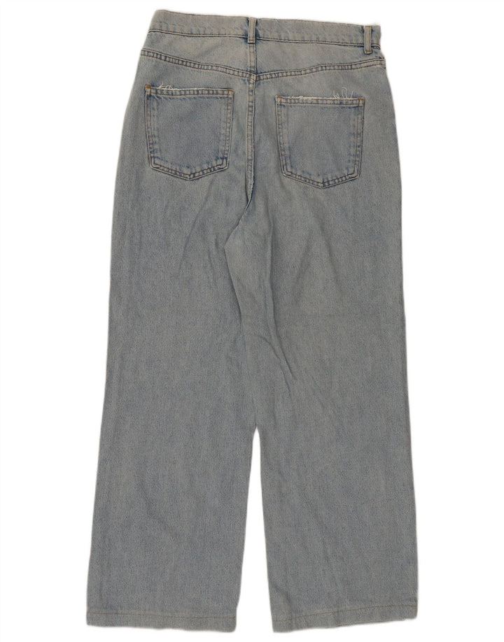 Jeans larghi da donna Zara EU 38 piccoli W28 L26 blu