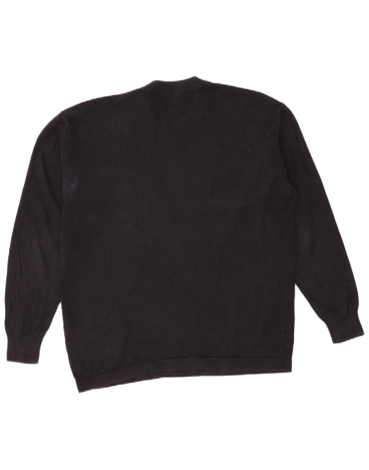 Maglione maglione girocollo da uomo Zara piccolo nero