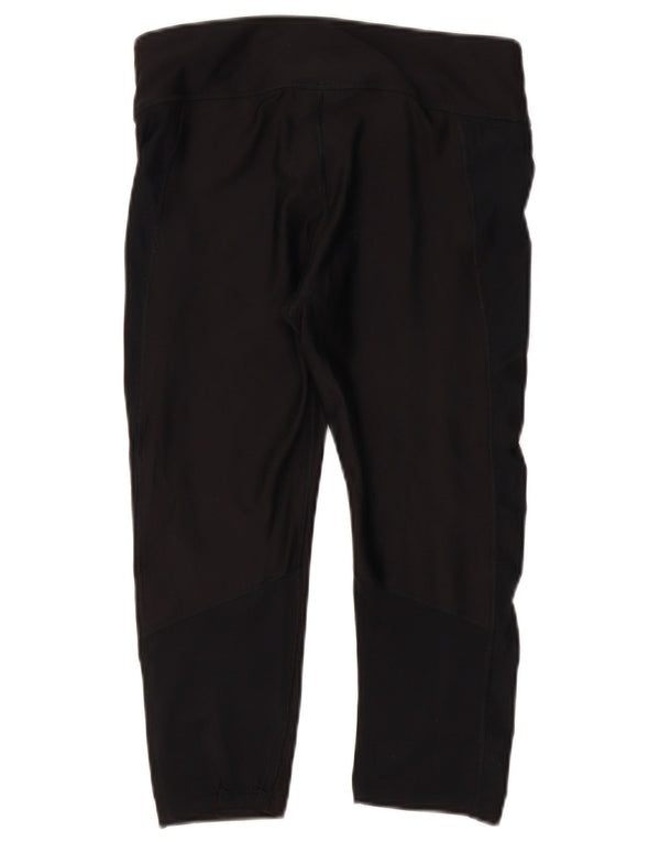 Leggings Under Armour da donna Heat Gear Capri UK 12 poliestere nero medio