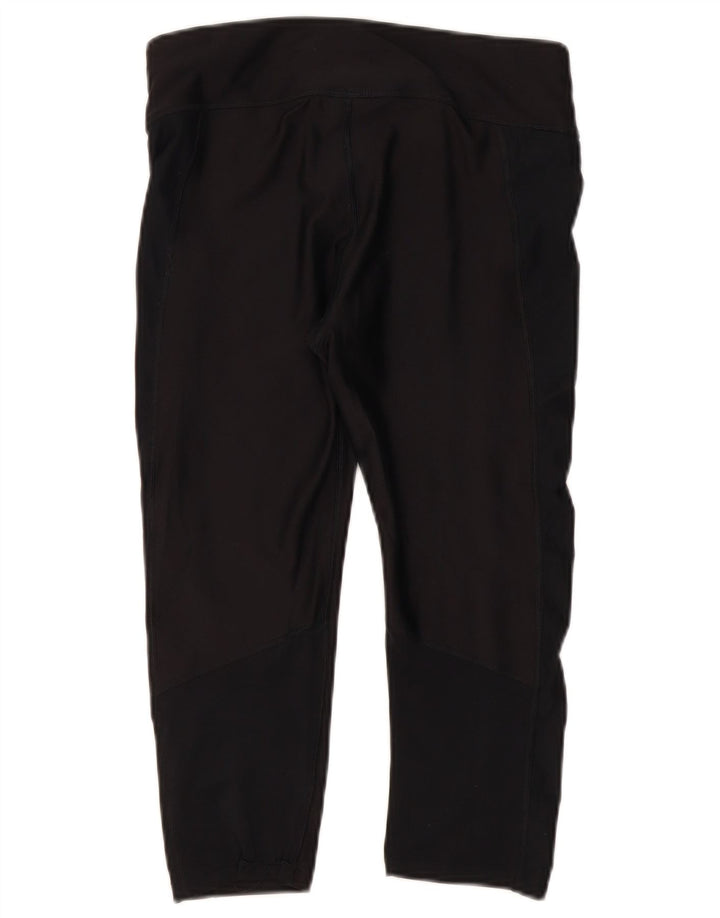 Leggings Under Armour da donna Heat Gear Capri UK 12 poliestere nero medio