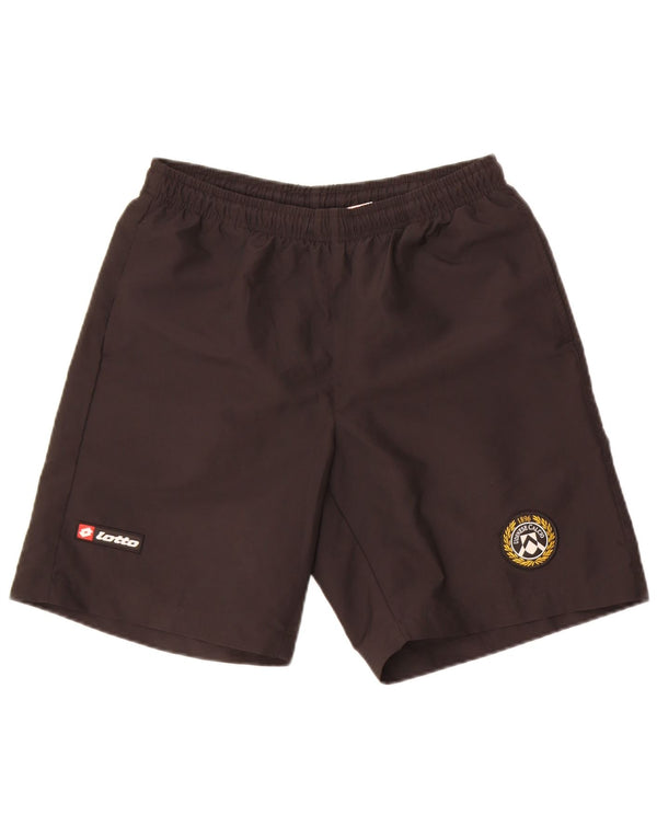 Pantaloncini sportivi da uomo Lotto UK 36/38 Small Nero Poliestere