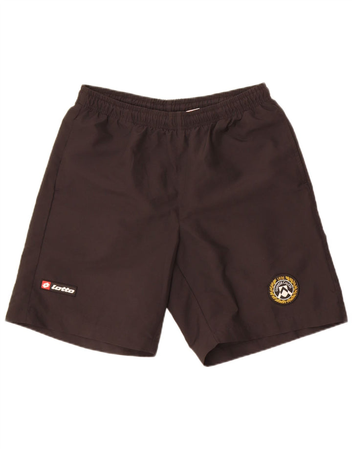 Pantaloncini sportivi da uomo Lotto UK 36/38 Small Nero Poliestere