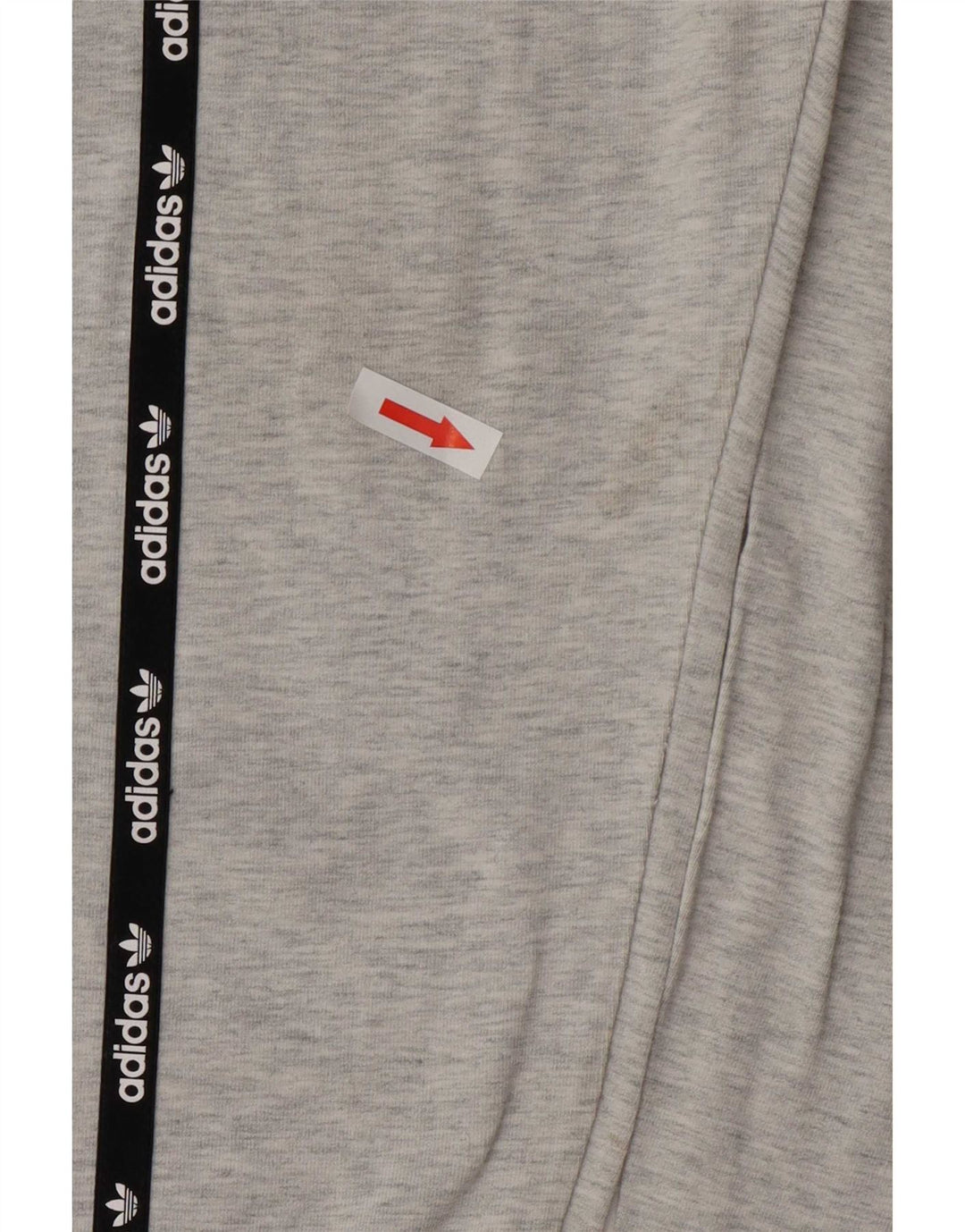 Leggings grafici da donna Adidas UK 12 Cotone color block grigio medio