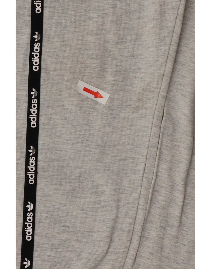 Leggings grafici da donna Adidas UK 12 Cotone color block grigio medio